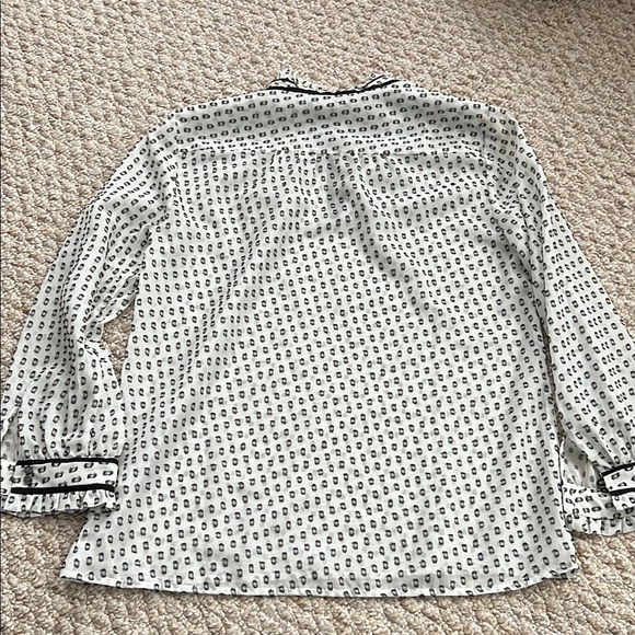 J. Crew Factory Ruffled Blouse - Picture 6 of 6